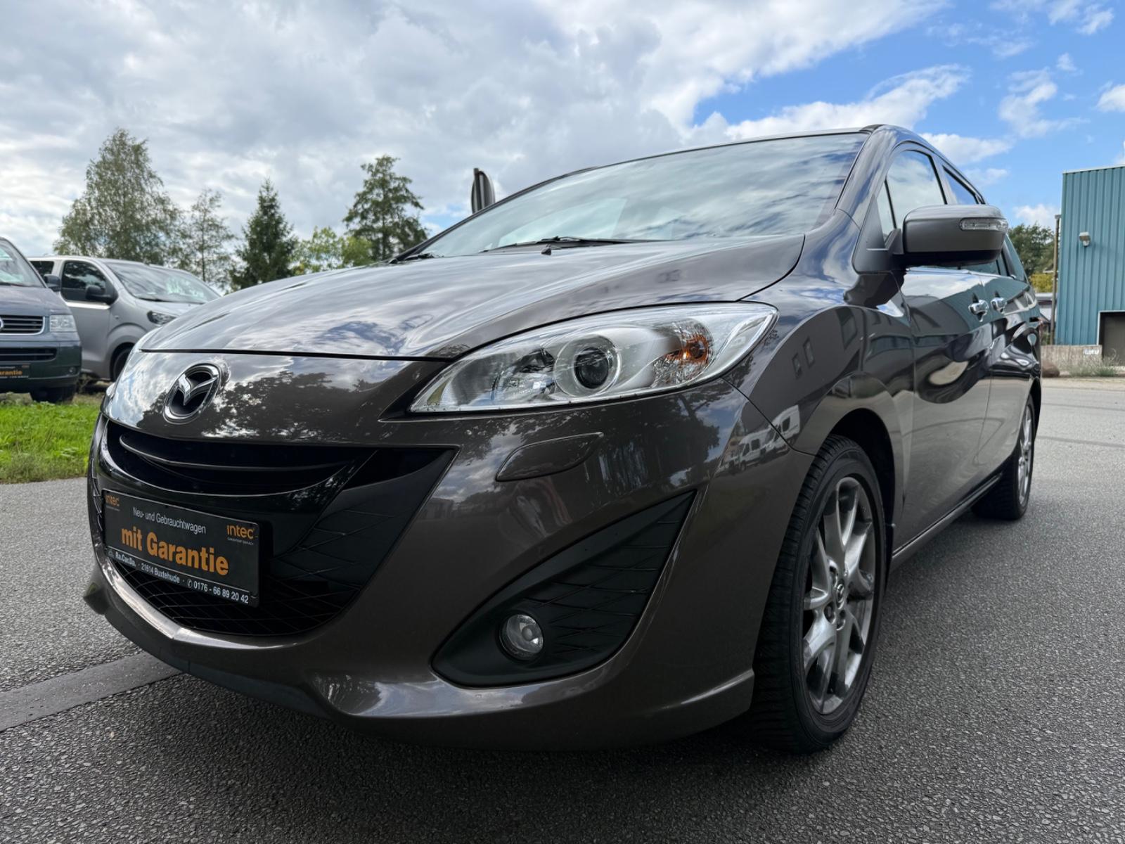 Mazda 5 2014 — вигляд ззаду