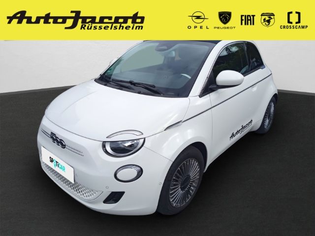 Fiat 500e Cabrio Android Auto Rückfahrkamera Klimaaut