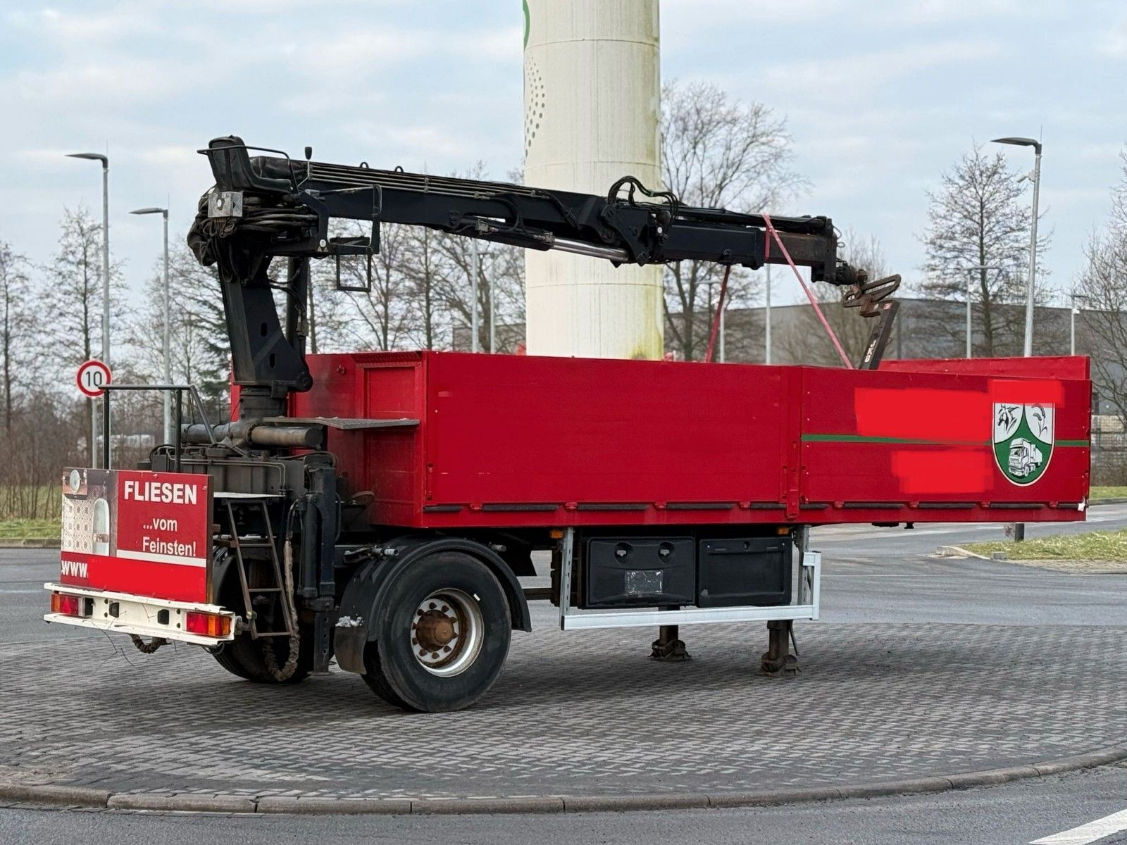 Fahrzeugabbildung Andere Robbert SOK  121 Baustoffpritsche Terex LK
