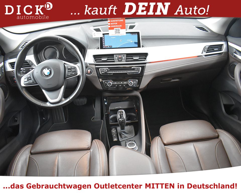 BMW X1 xDr 20 Aut Sport Line NAV+AHK+LED+KAM+LEDER+M