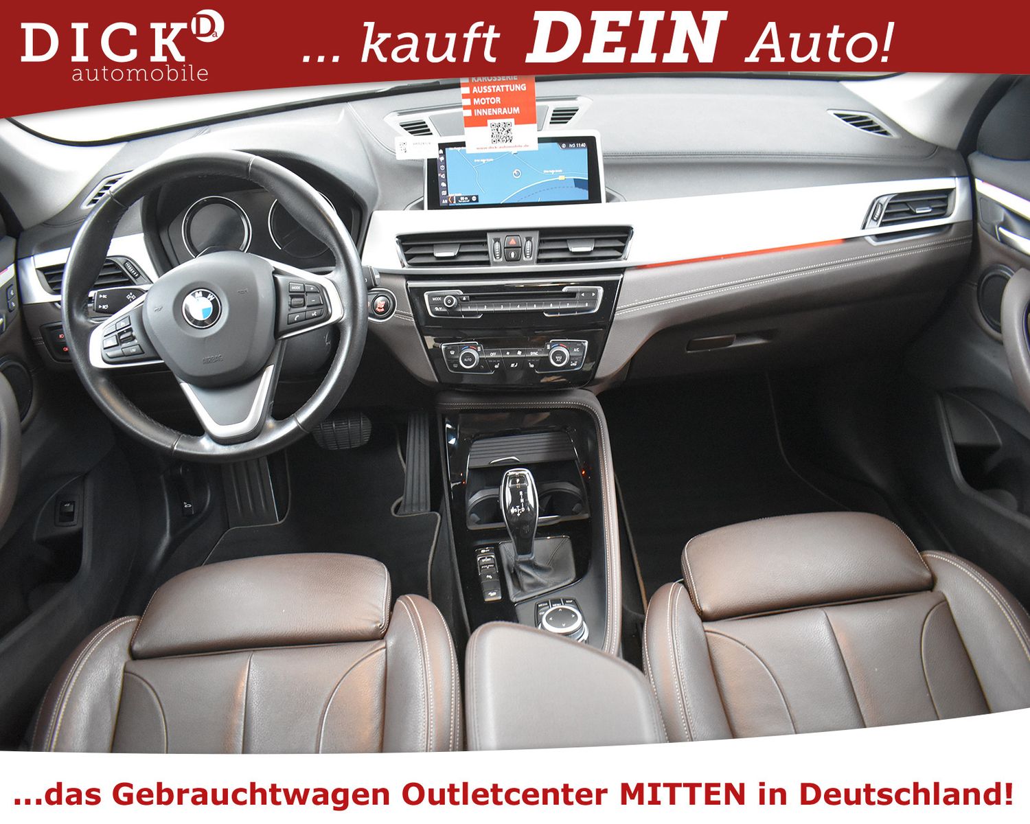 BMW X1 xDr 20 Aut Sport Line NAV+AHK+LED+KAM+LEDER+M - Image 8