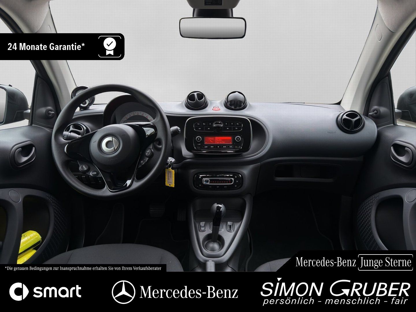 Fahrzeugabbildung Smart Smart fortwo EQ Klima Radio 22 KW Lader