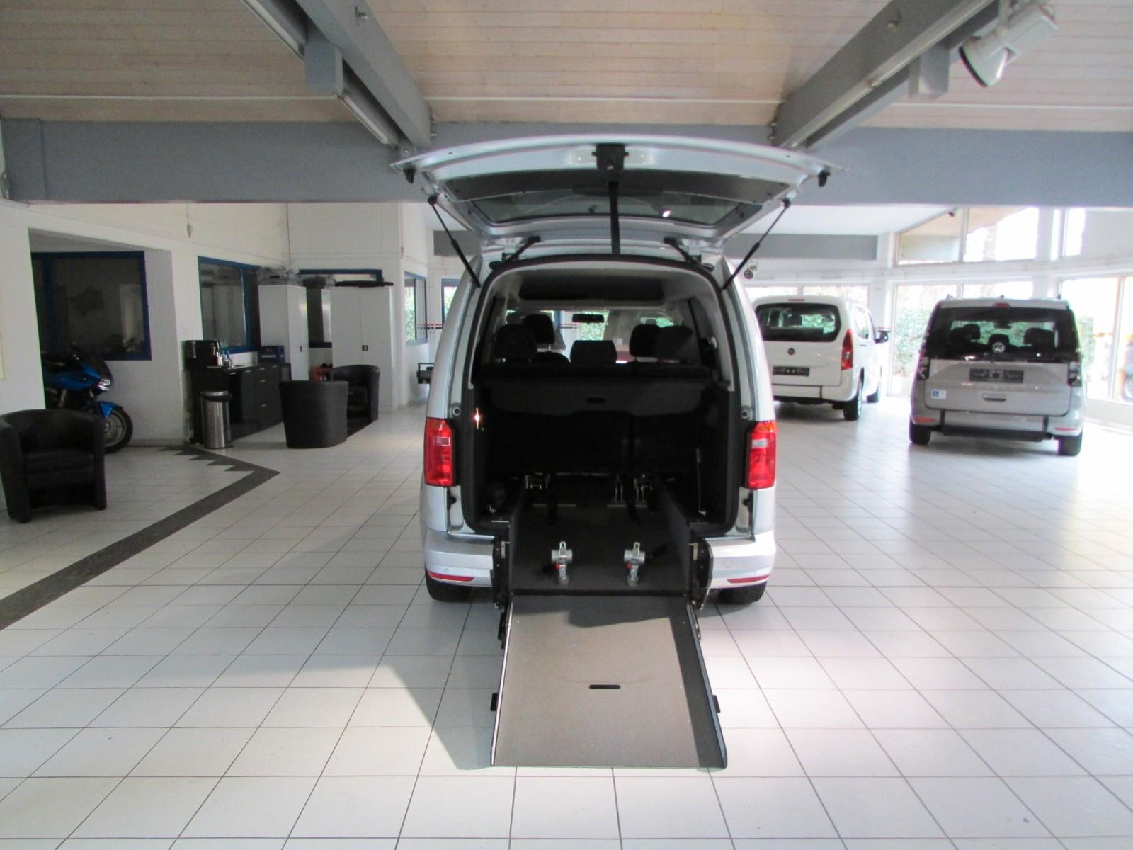 Volkswagen Caddy PKW  Rollstuhlrampe-Benhindertengerecht
