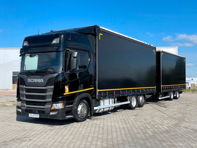 Scania R410  2x770m JUMBO KOMPLETT ZUG 120 M3