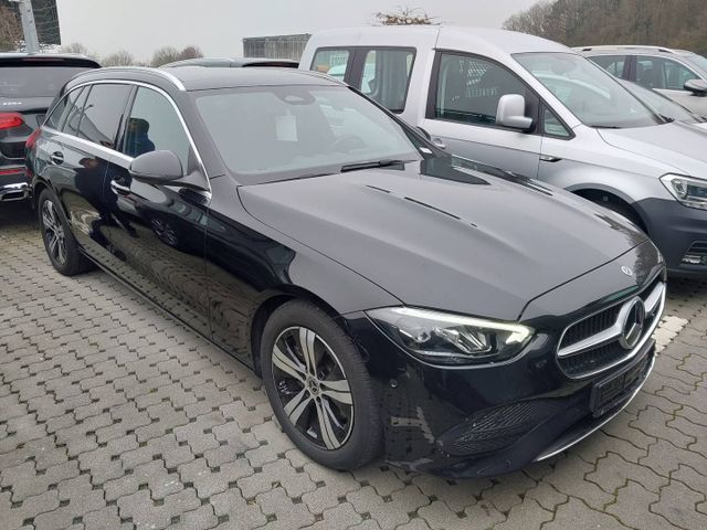 Mercedes-Benz C 220 T d Leder PANO MBUX AHK Distronic LED Spur