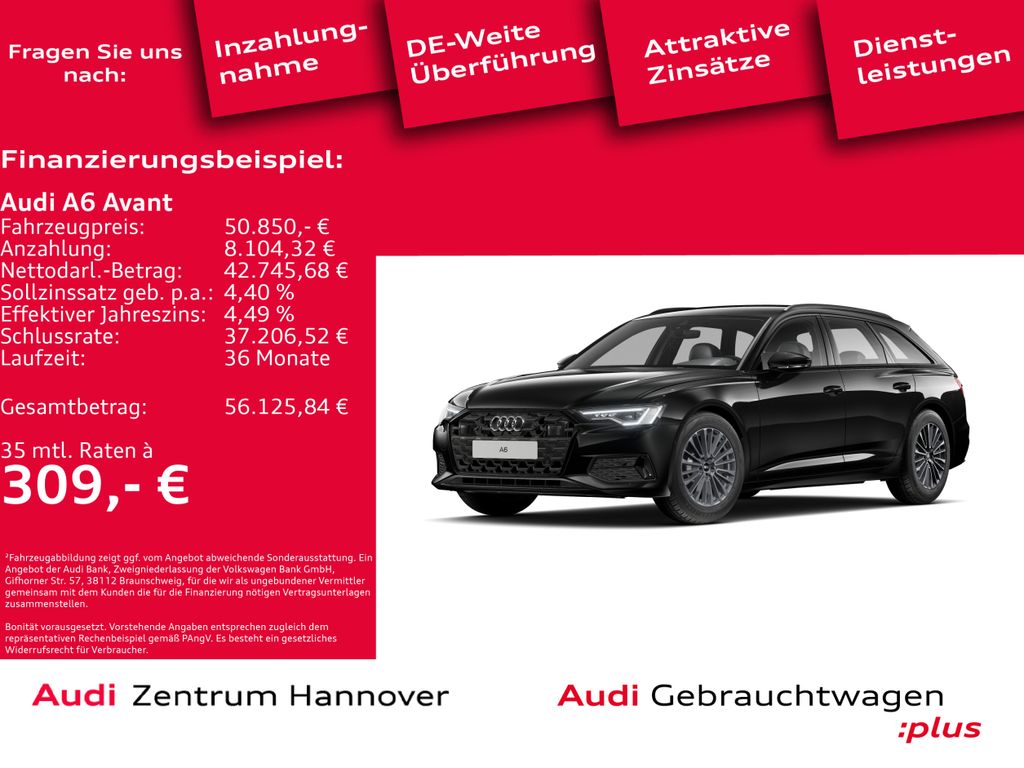A6 Avant advanced 45 TFSI Matrix Kamera AHK Navi