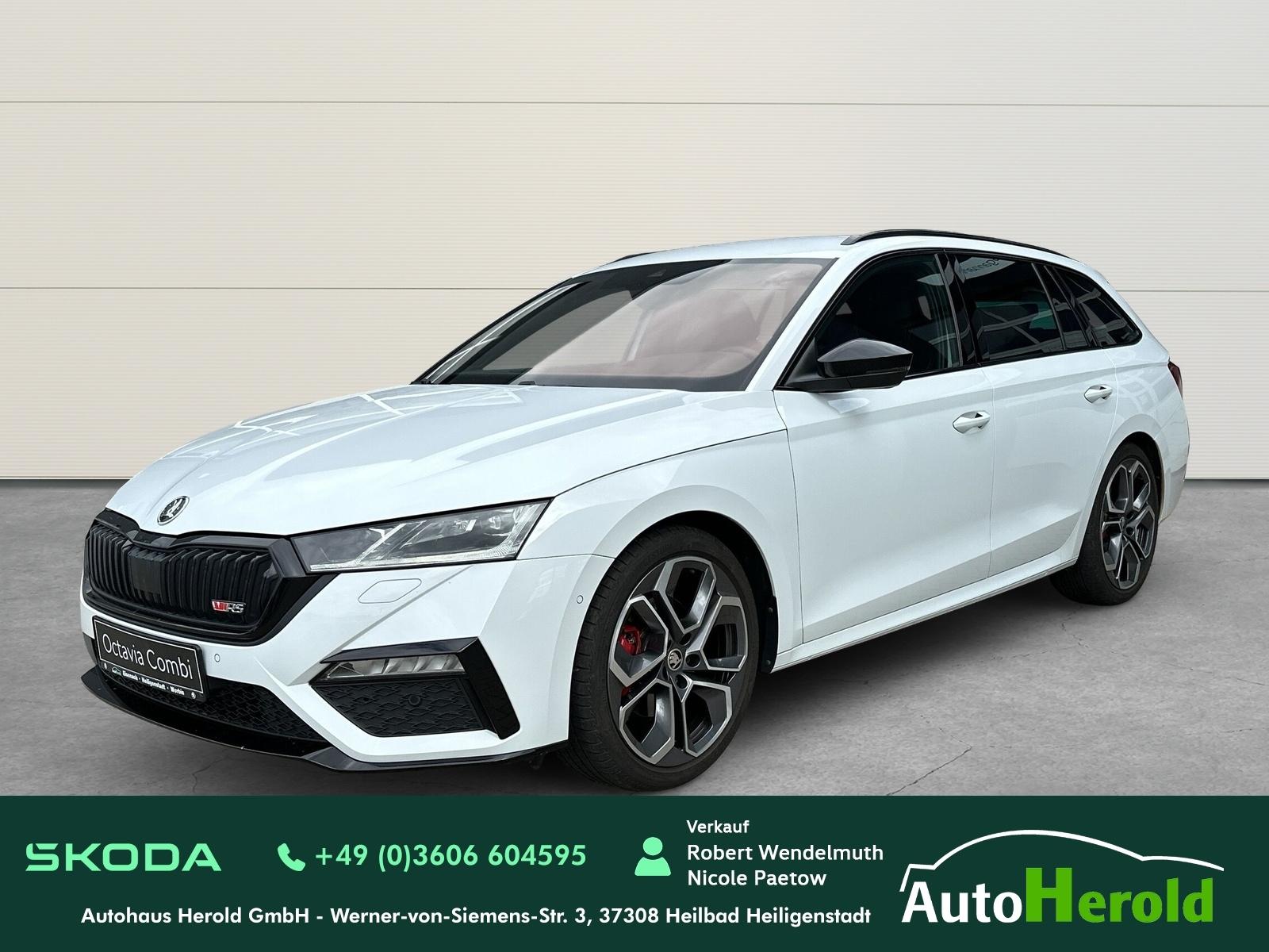 Skoda Octavia Combi  RS 4x4 AHK MATRIX ACC SHZ