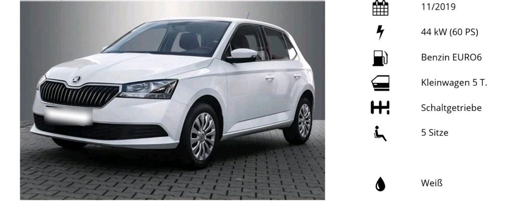 Image of Skoda Fabia