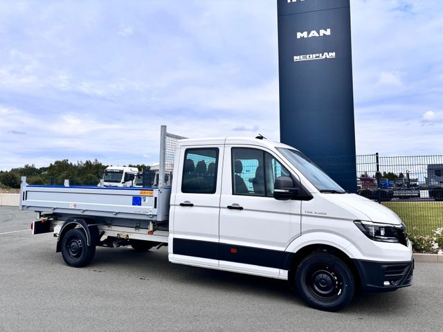 MAN TGE 3.160 4×2 DOKA Pritsche + Schoon Kipper ALU