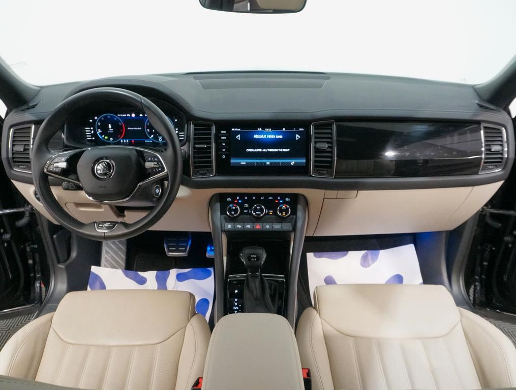 Skoda Kodiaq 2022 г. Чёрный, пробег 53320 км