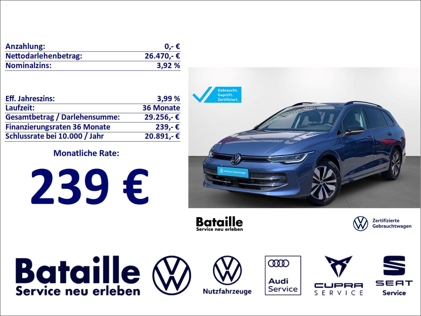 Volkswagen Golf Variant VIII 1.5 TSI Goal Kamera ACC SHZ