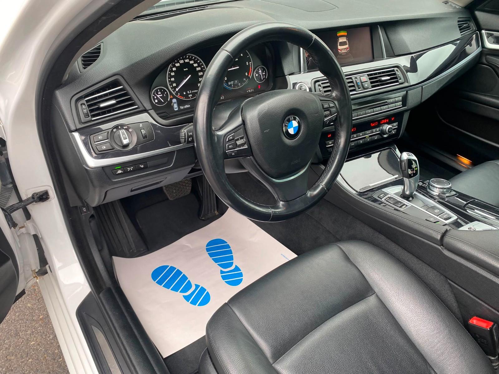 BMW 520 d Traumzustand Head up AHK Vollleder