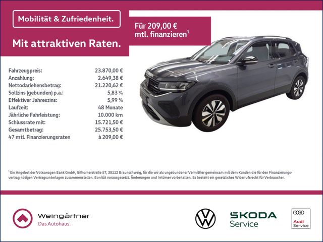T-Cross 1.0 TSI GOAL, ACC, App, LED, Sitzhzg, DS