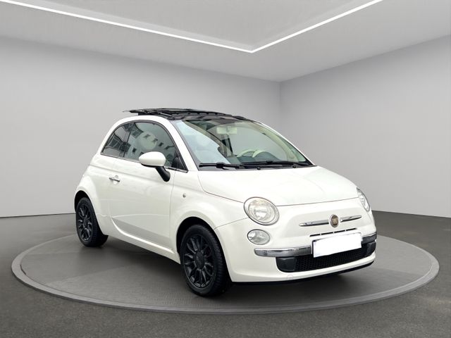 Fiat 500 1.2 Automatik Panorama Navi Klimaaut USB Alu