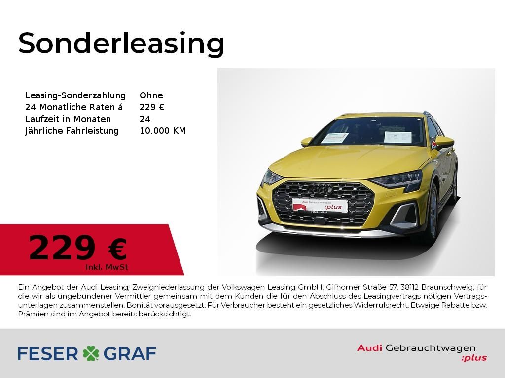 Abbildung Leasingangebot Audi A3 allstreet 35 TFSI AHK CarPlay LED PDC Sitzh.