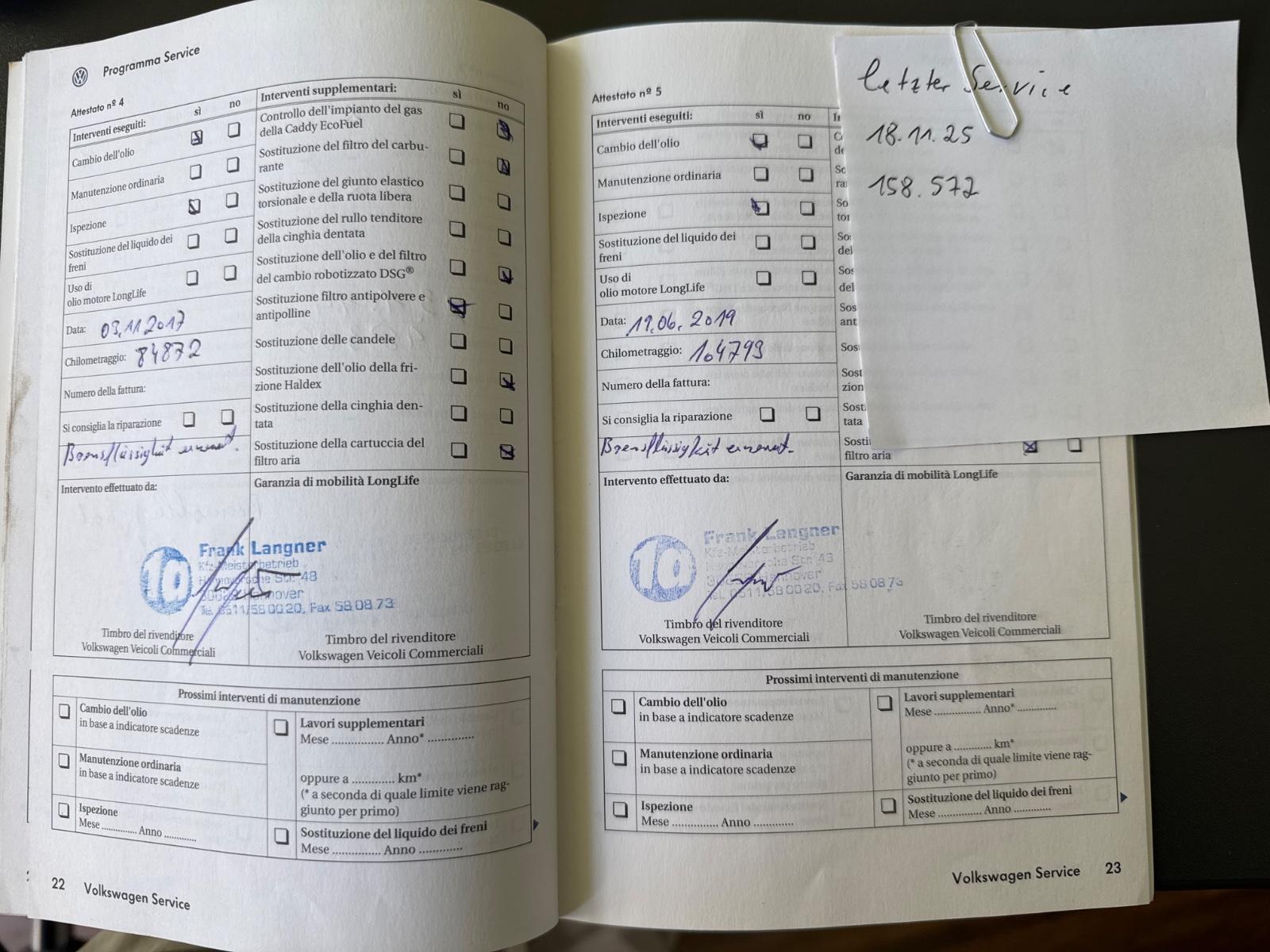 Volkswagen Caddy 1.6i Maxi Life 7SitzerKlimaPDCTüv 11/2027