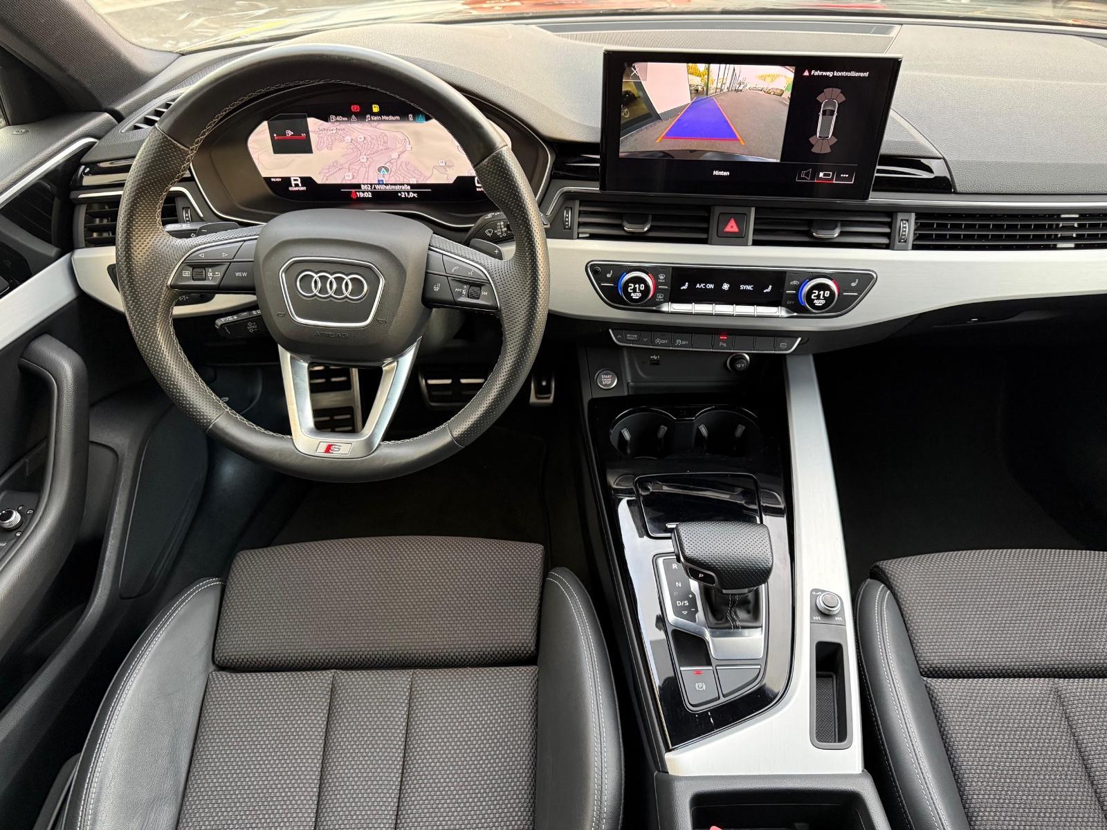 Audi A4 Avant 40 TFSI 2x S line Balck/Matrix/AHK/RKam, миниатюра 19