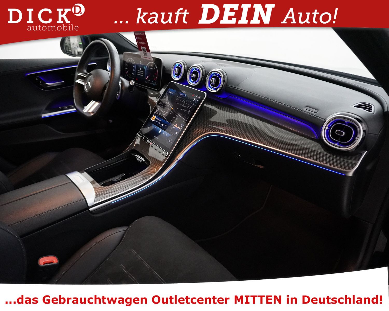 Fahrzeugabbildung Mercedes-Benz C200d T 9G 2X AMG Line NIGHT+VIRTU+KAMER+LED+19"