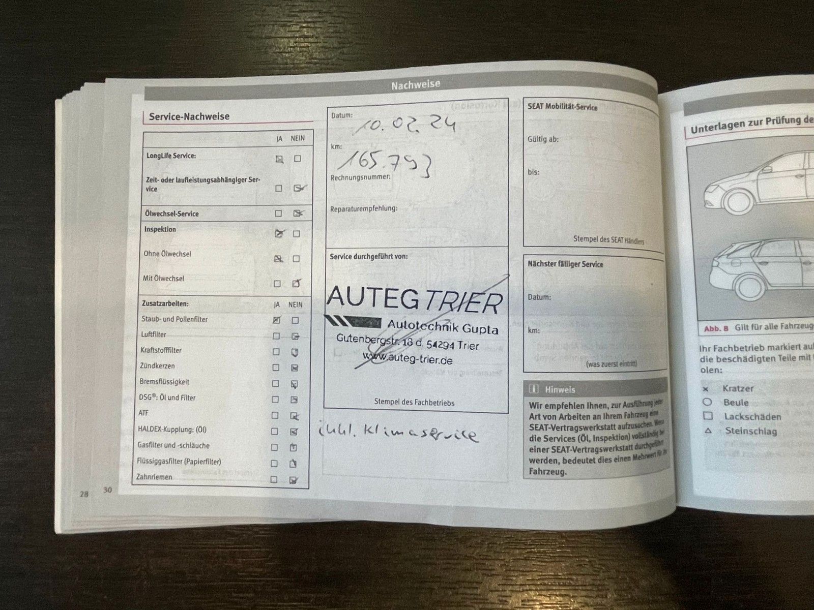 Fahrzeugabbildung SEAT Leon 2.0TDI FR DSG KLIMAAUT LEDER NAVI LED 2.Hd