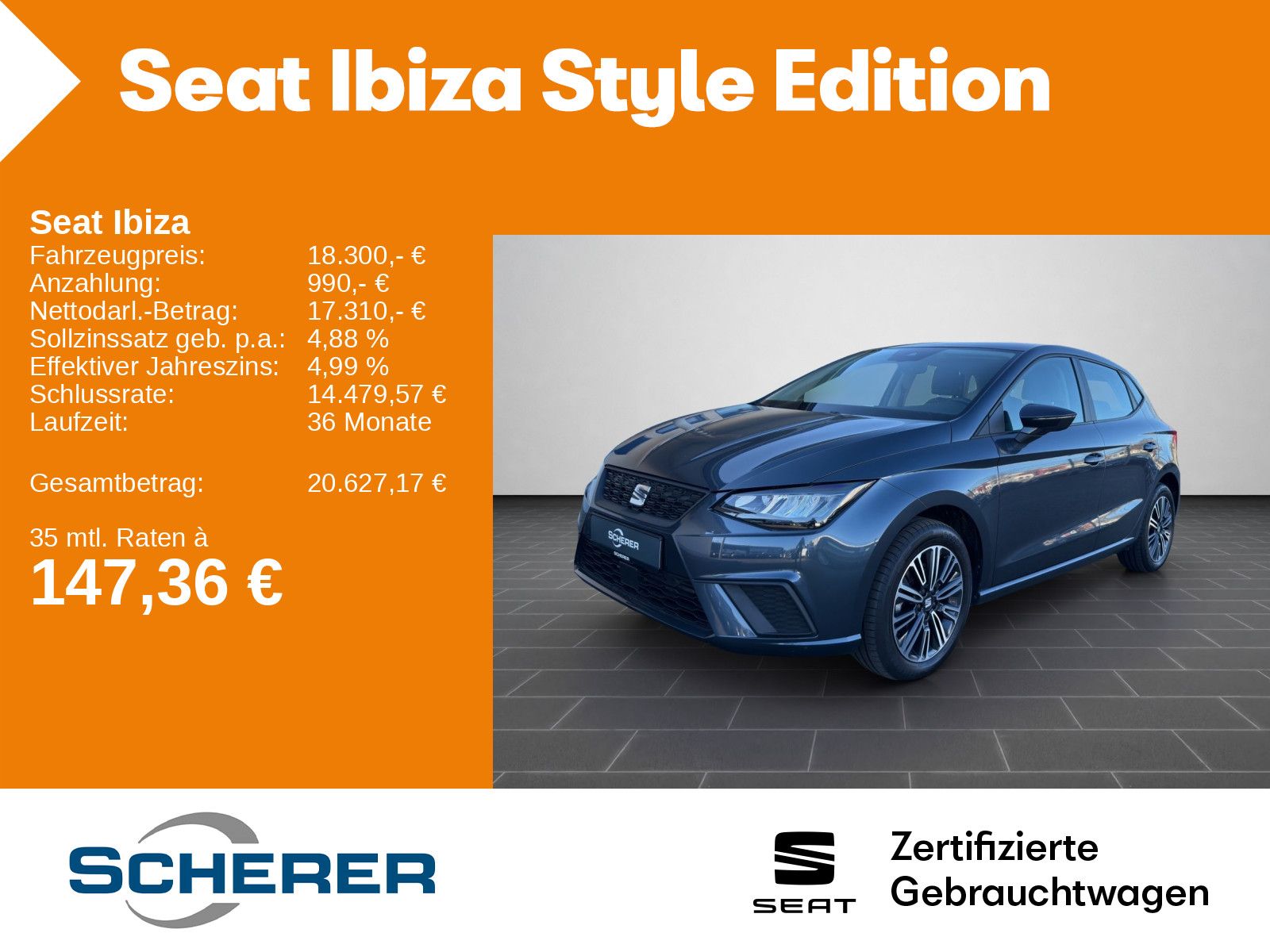 Seat Ibiza Style 1.0 TSI DSG Full Link LED Scheinwerf