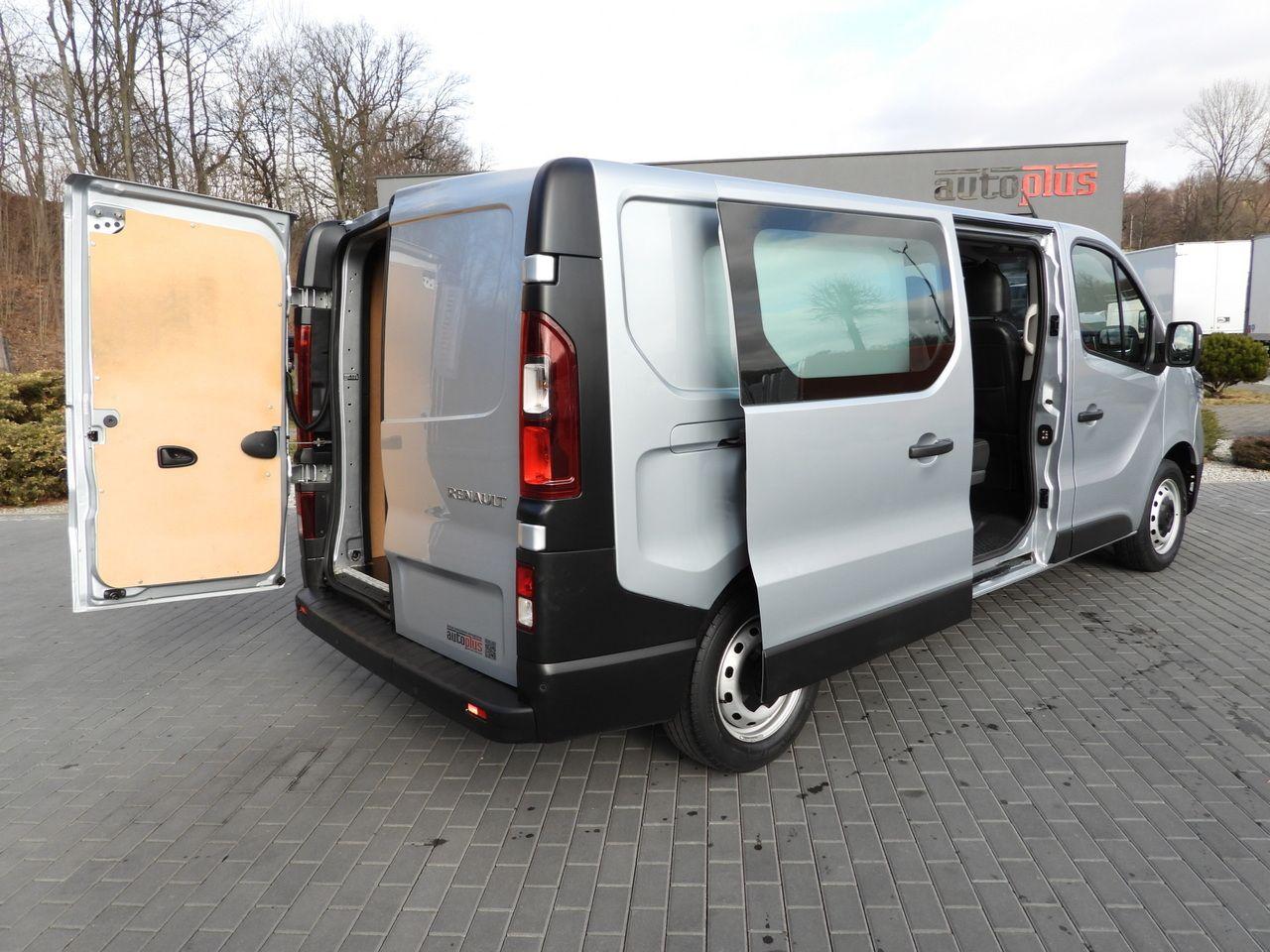 Renault TRAFIC KASTENWAGEN DOPPELKABINE 6 SITZE TEMPOMAT