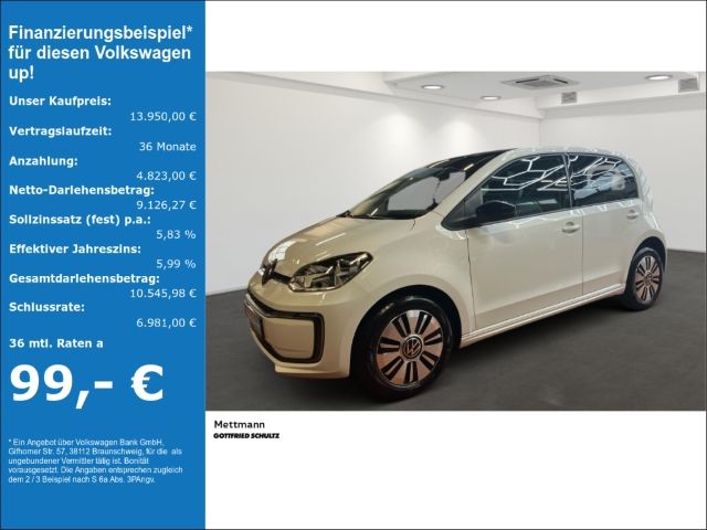 Volkswagen up! e-Style Sitzheizung Climatronic