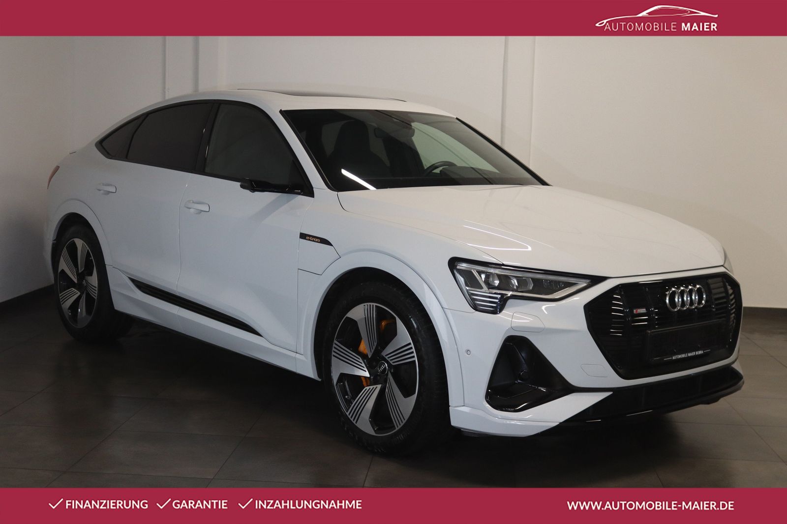 AUDI e-tron Sportback 55 qu. S line-PANO-MATRIX-HUD-