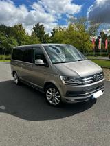Volkswagen T6 Multivan Highline 2.0 TDI 4-Motion DSG +Voll+ - Volkswagen T6 Multivan mit Diesel-Antrieb: Beige, Alcantara
