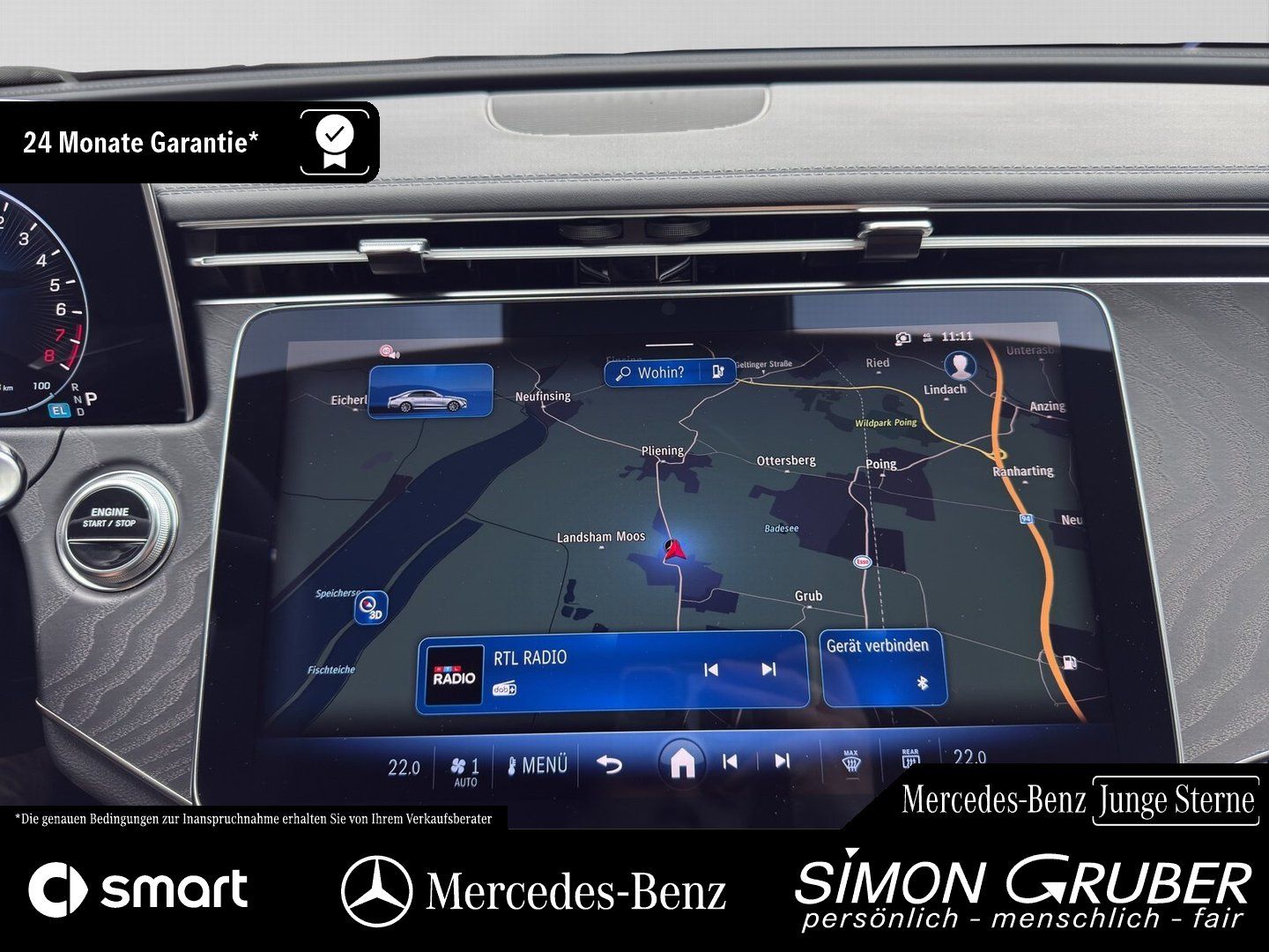 Fahrzeugabbildung Mercedes-Benz E 400 e 4M AMG Leder Digital Light Burm 4D 360