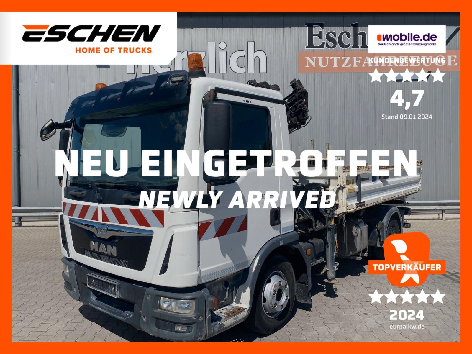 MAN TGL 12.220 I TOP*HIAB 077*FUNK*MEILLER 3-S*Klima