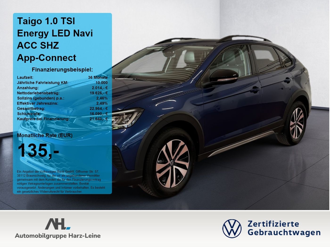 Volkswagen Taigo 1.0 TSI Energy LED Navi ACC SHZ App-Connec foto 1
