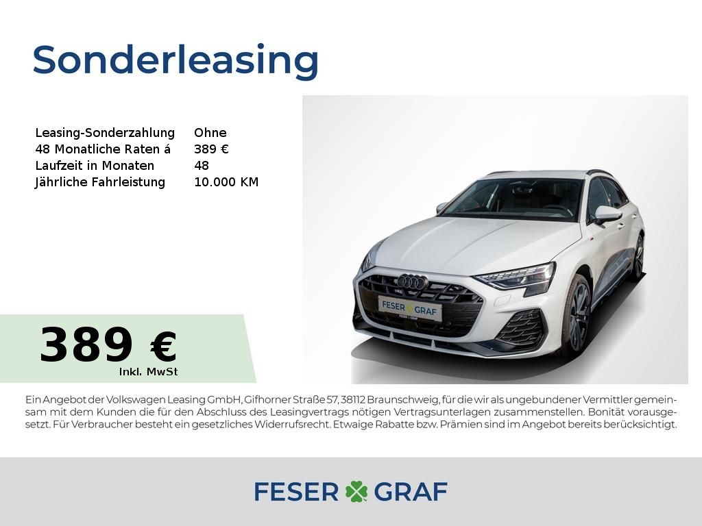 Audi A3 SB TFSI S tronic 2x S line/Matrix/Tech+/SONOS