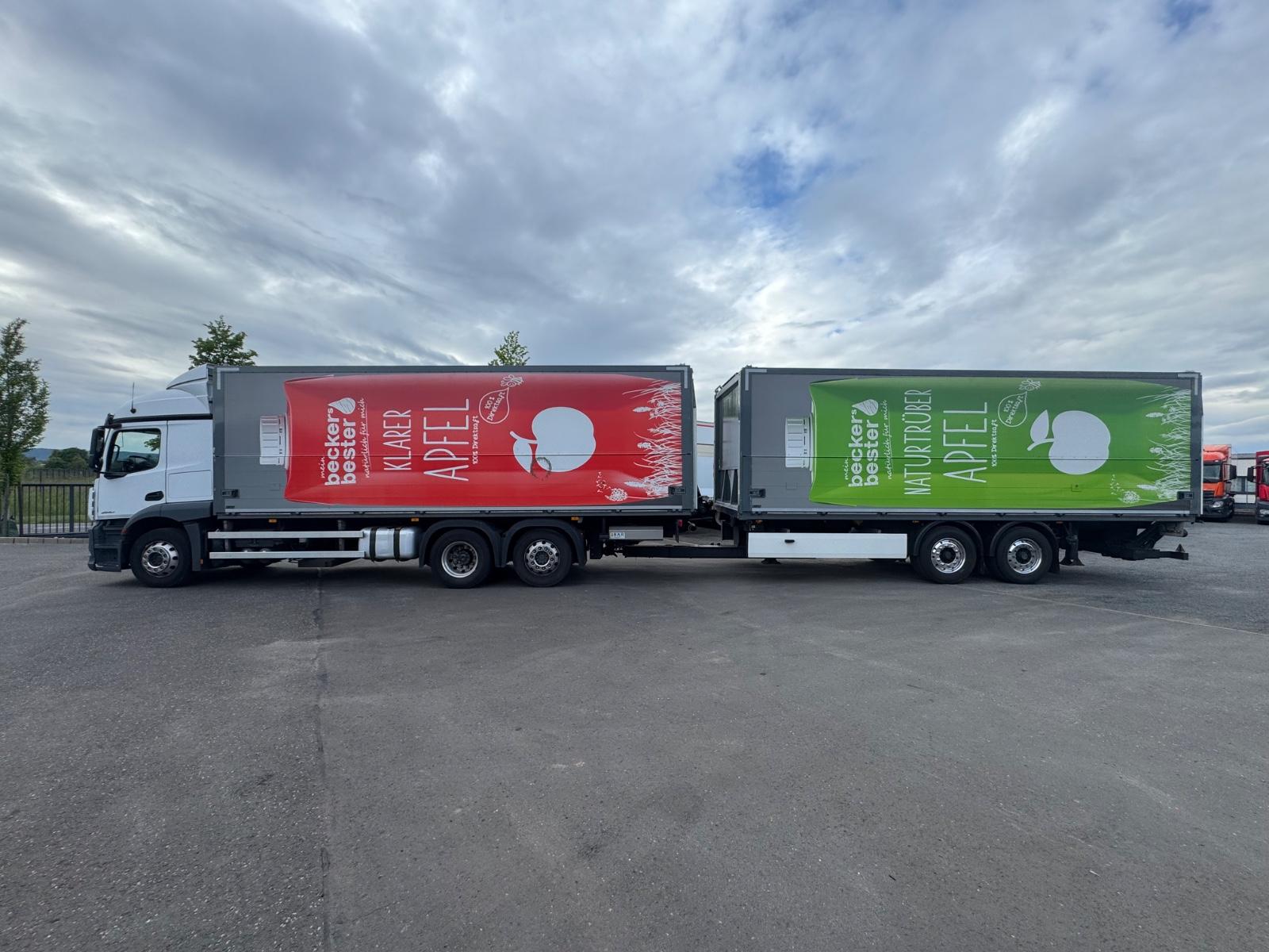 Mercedes-Benz ACTROS 2540 L/ 2 x LBW / LENKACHSE / KOMPLETTZUG
