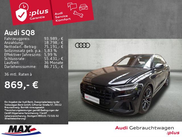 Audi SQ8 TFSI QUATTRO LED+LUFT+AHK+PANO+STANDHZG+HUD+