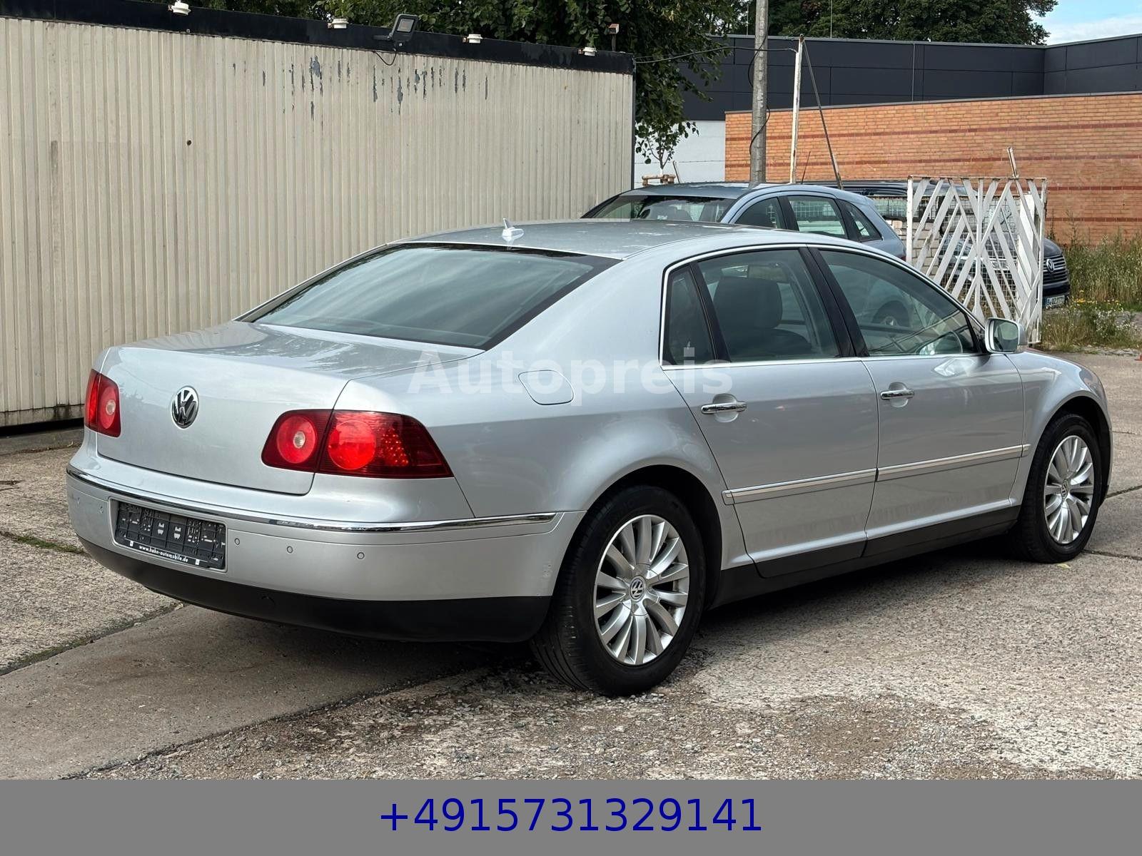 Volkswagen Phaeton V6 TDI 4Motion Klima Leder Navi PDC STHZ