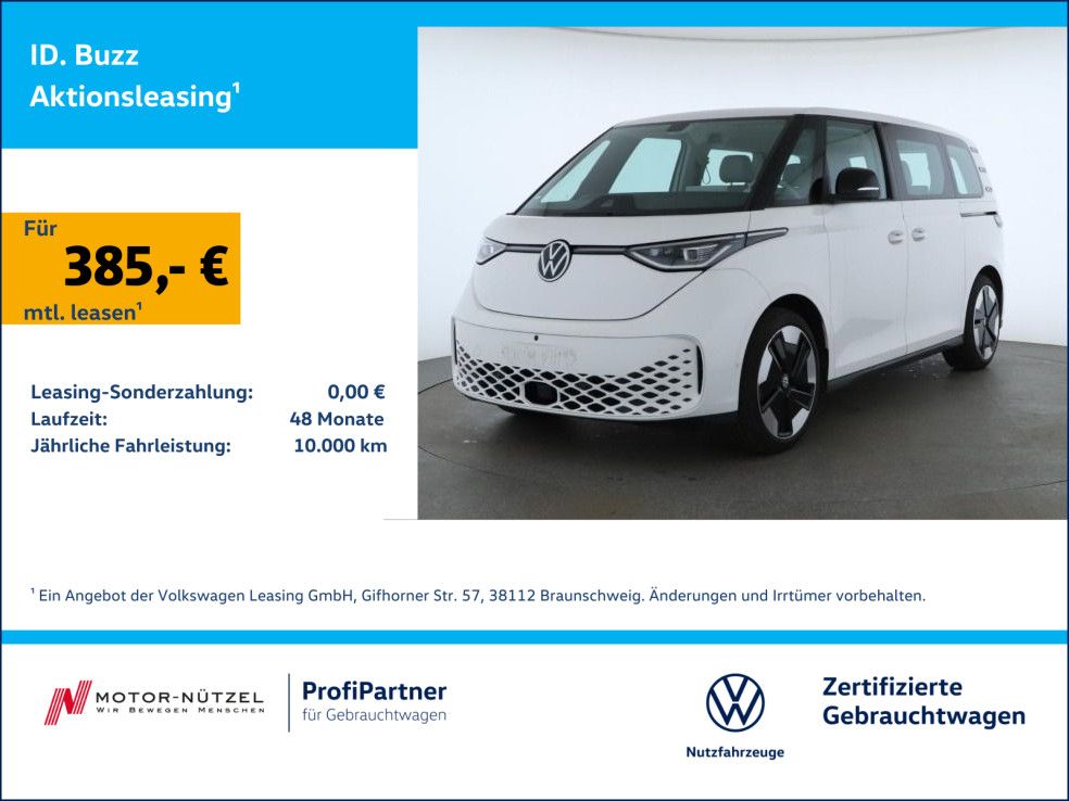 Volkswagen ID.Buzz Pro MATRIX+NAVI+ACC+SHZ+360°+MFL+AHK+21"