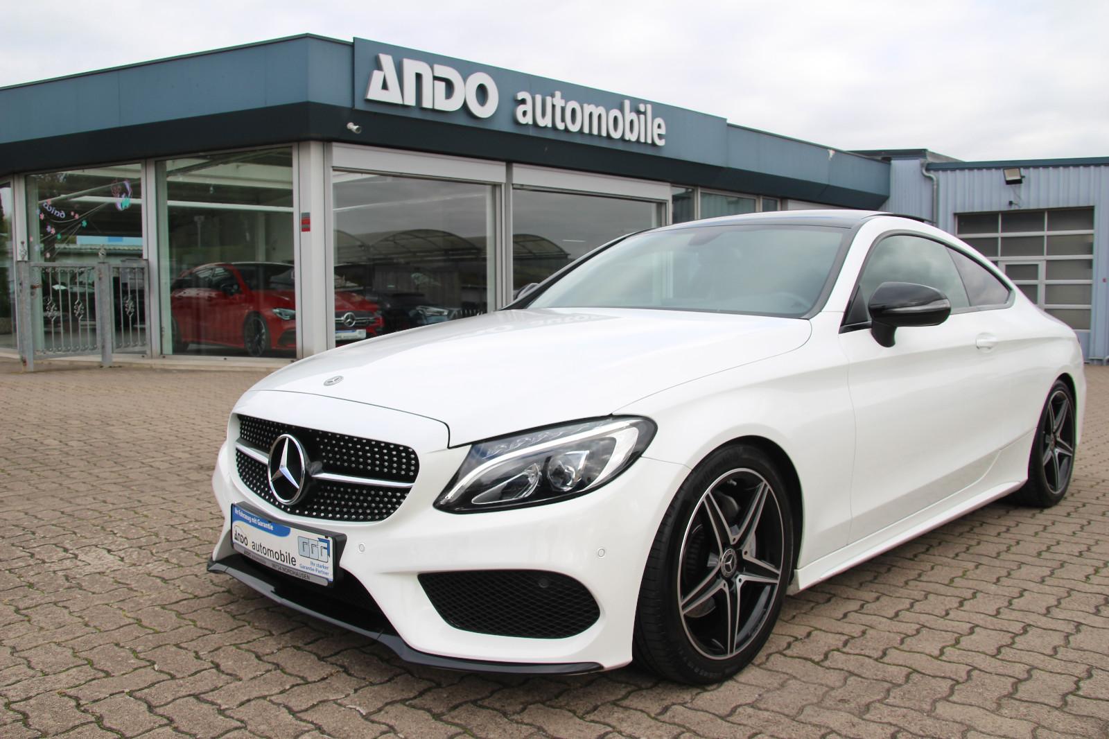 Mercedes-Benz C 180 Coupe AMG-Line Night-Paket/LED/Leder/Pano