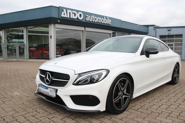 MERCEDES-BENZ C 180 Coupe AMG-Line Night-Paket/LED/Leder/Pano