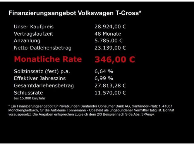T-Cross R-LINE TSI DSG+AHK+NAVI+MATRIX LED+RÜCKF