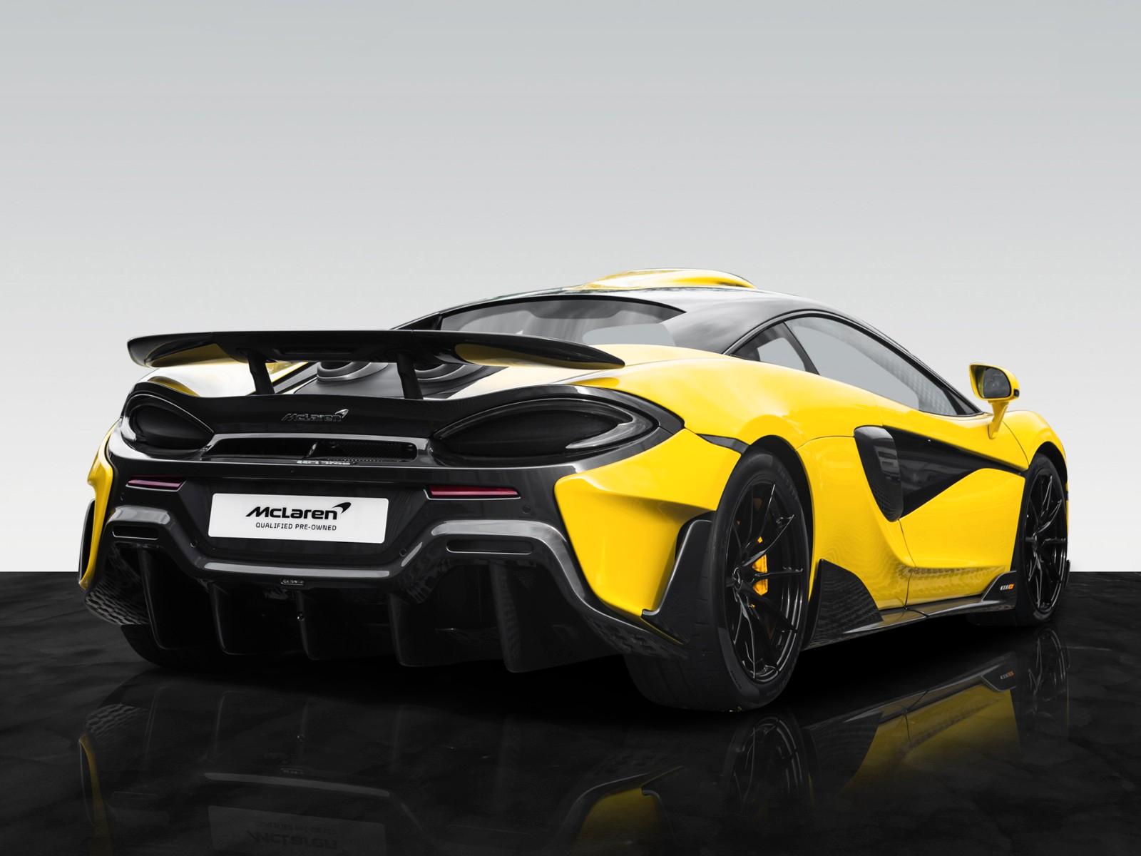 McLaren 600LT Coupé I Sicilian Yellow | MSO Roof Scoop