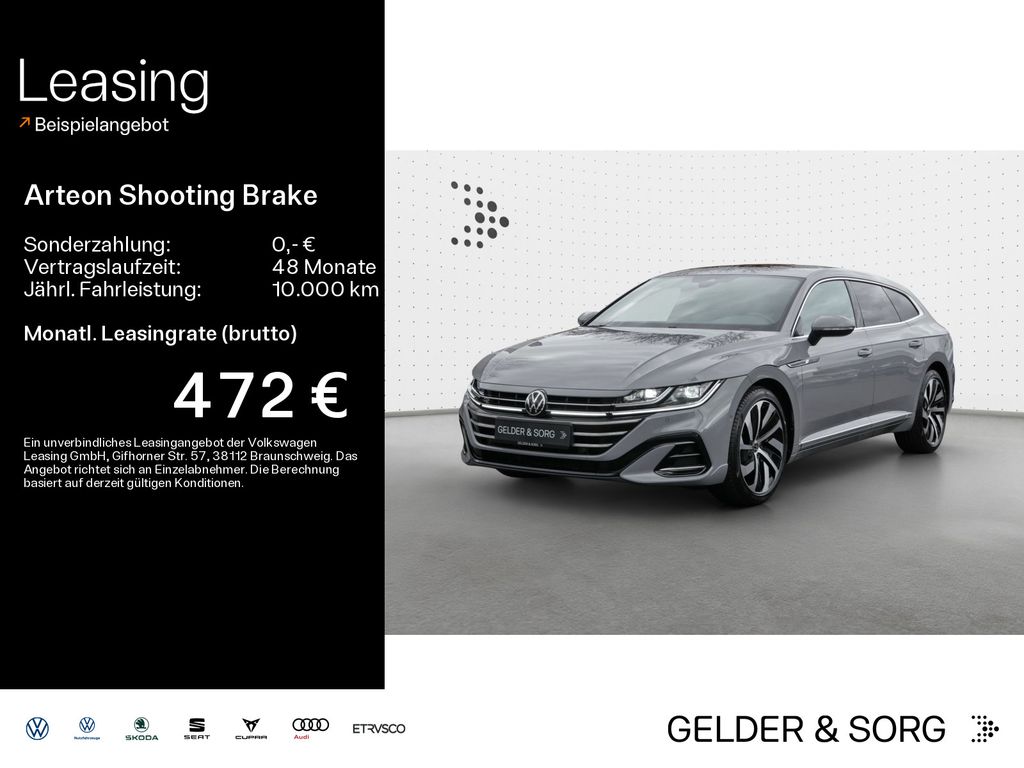 Arteon Shooting Brake 2.0 TDI R-Line Stand*Pano