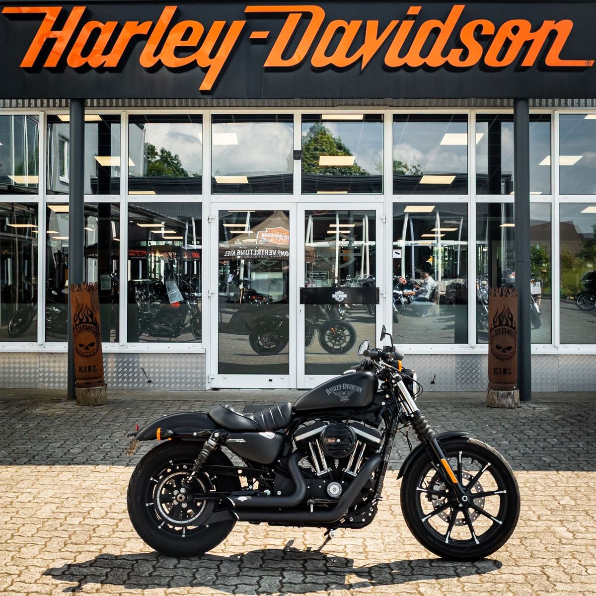 Fahrzeugabbildung Harley-Davidson XL883N Iron 883 - Vance & Hines