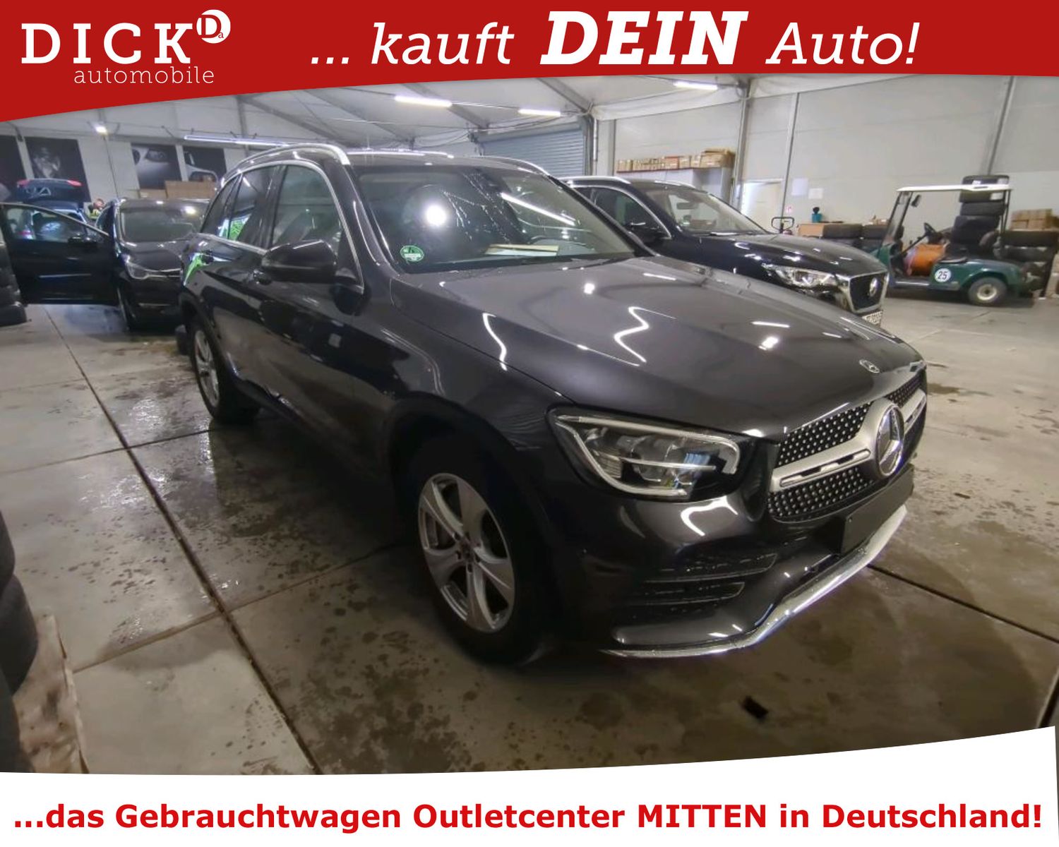 Fahrzeugabbildung Mercedes-Benz GLC 220d 4Mat 9G AMG/LED/NAV/HIFI/SHZ/RFK/AHK/8F