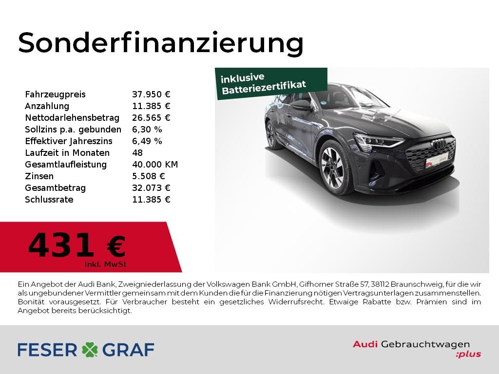 Audi Q8 e-tron 50 Adv Pano,AHK,Kamera,Navi,LED