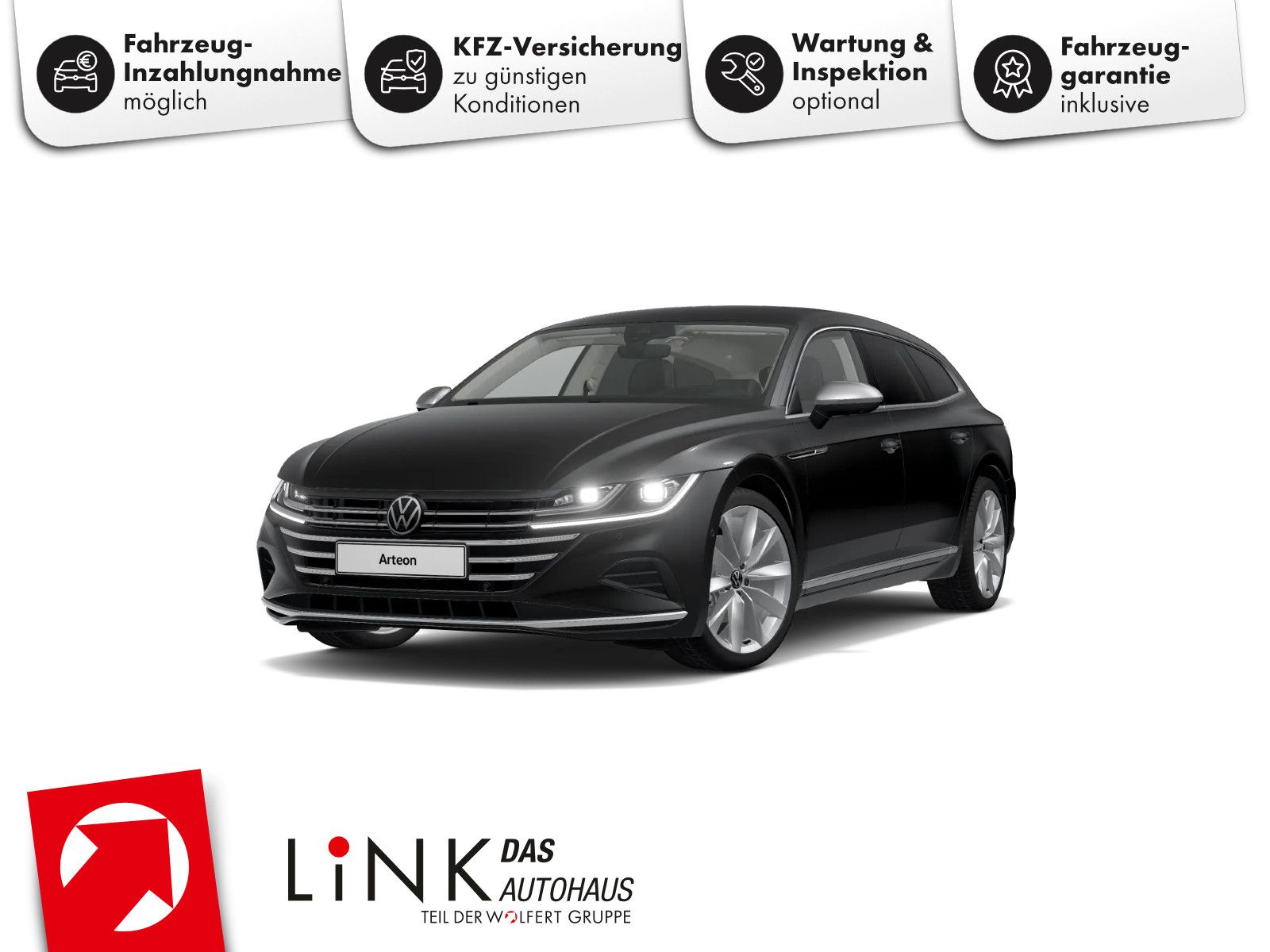 VW Arteon SB Elegance 1.4 TSI eHybrid DSG AHK 360°