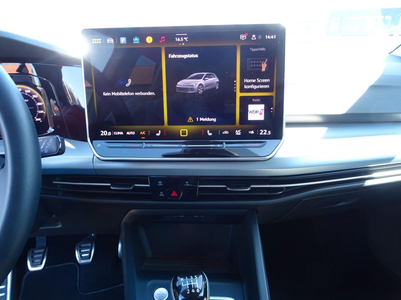 Volkswagen Golf VIII Lim. Goal 1.5 eTSI LED Navi PDC Temp., миниатюра 11