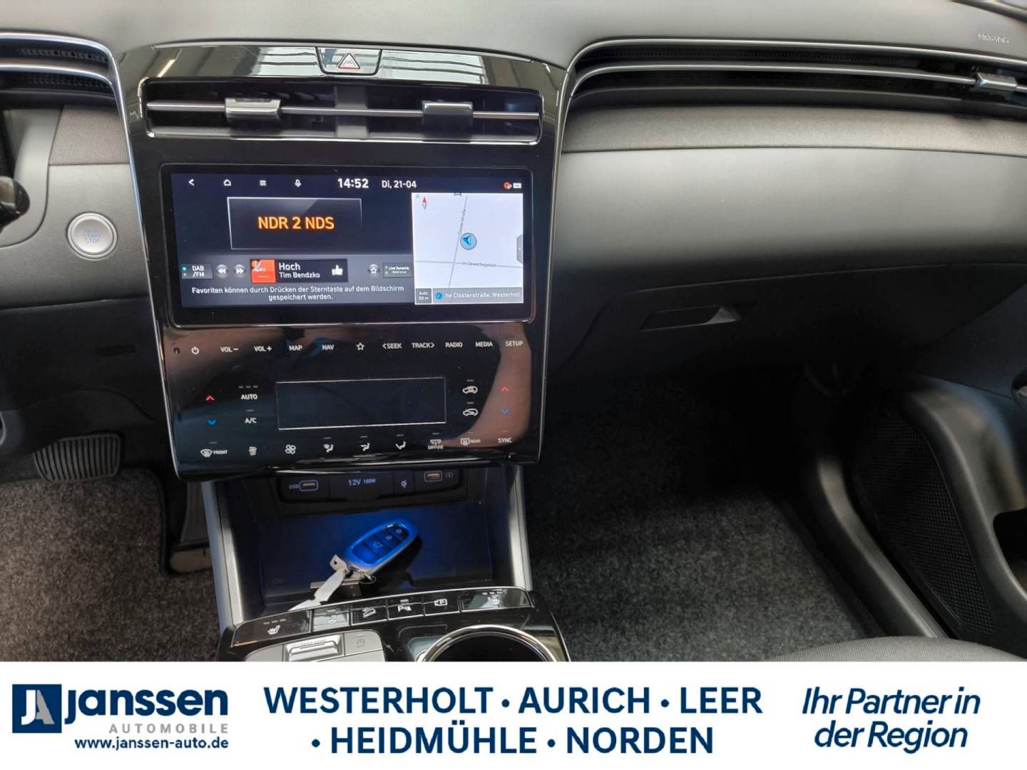 Fahrzeugabbildung Hyundai TUCSON 1.6 GDI Turbo 150PS (+48V) 7-DCT 2WD TREN