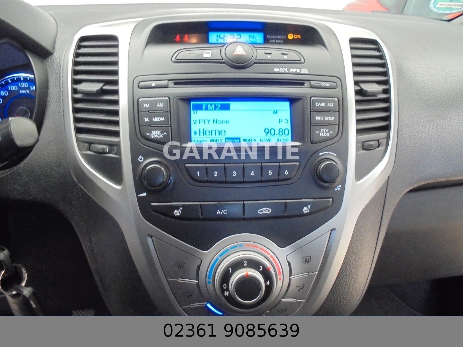 Fahrzeugabbildung Hyundai ix20  Klima/Sitzheizung/Multifunktion/5Türig