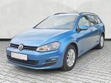 Volkswagen Golf VII Variant 1.4 TSI BMT Comfortline Tempoma - Volkswagen Golf mit Benzin-Antrieb: Blau, Multifunktionslenkrad, Kombi