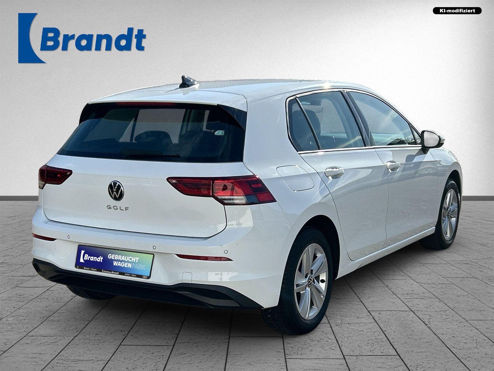 Volkswagen Golf VIII 2.0 TDI Life DSG+LED+NAVI+PDC+GJR, миниатюра 3